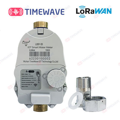LoRaWAN IoT Based Water Flow Meter Digital Water Pressure Meter Wireless Water Meter Monitoring