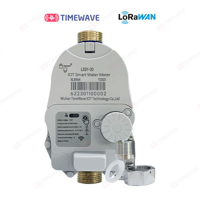 Smart Water Flow Meter With Prepaid Remote Control And Lora / Lorawan / 4G, Cold / Hot Flowmeter, DN15/DN20/DN25