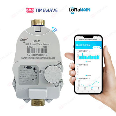 LoRaWAN Horizontal Vertical Installation Digital Water Meter for Cold/Hot Water
