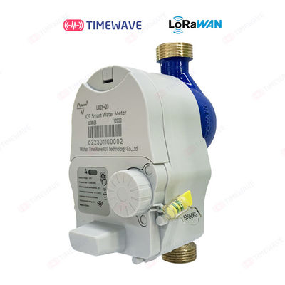 Smart LoRaWAN Cold / Hot Water Meter With DIN Rail Installation For Optimized Consumption