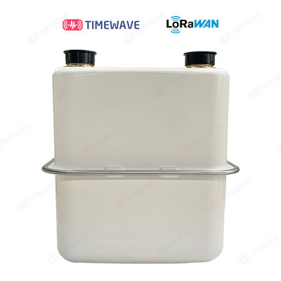 Wireless LoRaWAN Gas Meter with LCD 300bps-50kbps Data Rate and 3000m Reading Distance