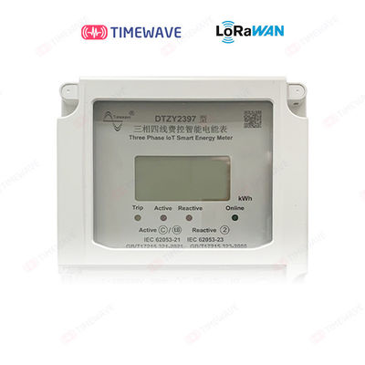 3.3V Industrial LoRaWAN Energy Meter With External Antenna For Accuracy And Low Power Consumption
