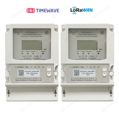 Smart LoRaWAN Energy Meter With External Antenna For Enhanced Reliability