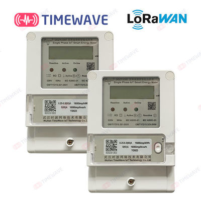 Résistance d'isolation sans fil de compteur d'électricité monophasé de LoRaWAN de mètre intelligent d'énergie