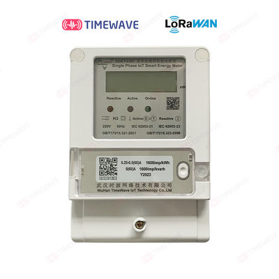 Smart Single Phase Energy Meter 220V IOT Energy Management Solutions